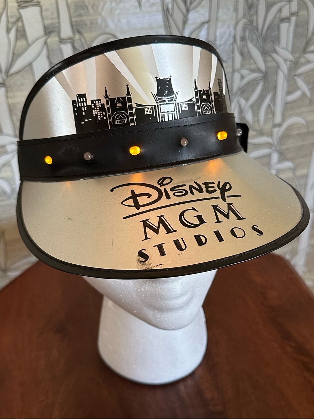 Vintage Disney MGM Studios 1987 Adult Visor Hat